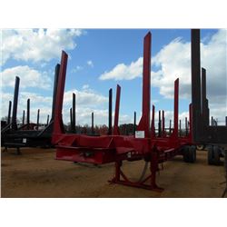 4 BOLSTER LOG TRAILER, S/N , 11R22.5 TIRES