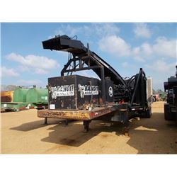 BANDIT 3590 WHOLE TREE CHIPPER, S/N R001018, CAT 850 HP