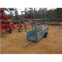 CATTLE CATCH TRAILER