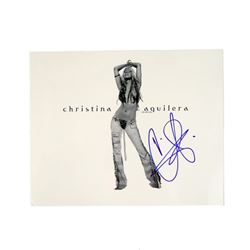 Christina Aguilera Signed Photo