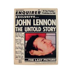 John Lennon Death Issue National Enquirer