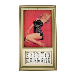 Marilyn Monroe 1954 Golden Dreams Calendar