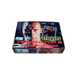 Terminator 2 (T2) Judgment Day Gum Card Stickers Full Unopened Box