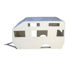 Dante's Peak White Trailer Miniature Movie Props