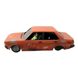 Daylight (1996) Orange Fiat Miniature Model Car Movie Props