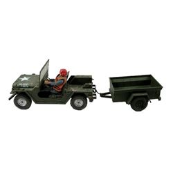 Grant McCune Design Miniature US Army Truck and Trailer Movie Props