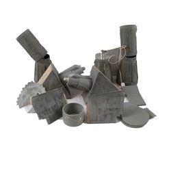 Spaceballs (1987)  Main Ship Miniature Sections Movie Props