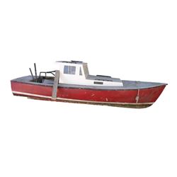 Steven King Storm Of The Century Miniature Fishing Boat Movie Props