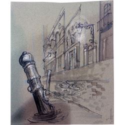 The League of Extraordinary Gentlemen Original Concept Sketches of Venice (2)