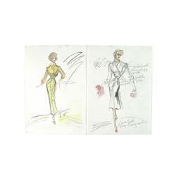 Edith Head Lucy Drawings