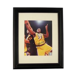 Shaquille O'Neil Signed 8x10 Photo Framed