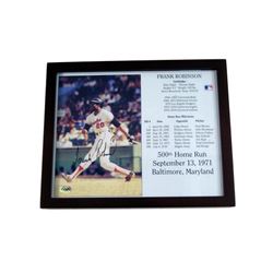 Frank Robinson Baltimore Orioles Signed Photo