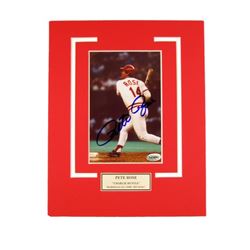 Pete Rose Reds Autographed Photo