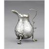 Image 1 : A George II pear shaped cream pitcher,...