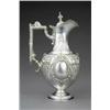 Image 1 : A good Victorian ewer, of pedestal form,...