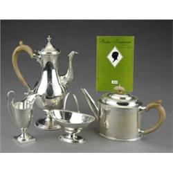 A good four-piece tea and coffee service,...