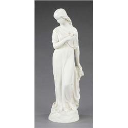 A Copeland Parian figure of Purity,...