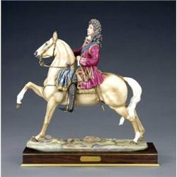 A Royal Worcester equestrian figure of the Duke of Marlborough,...