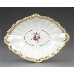 A Derby 'Prince of Wales' dessert dish,...