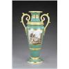 Image 1 : A good large Bloor Derby named view 'Long Tom' vase,...