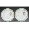 Image 1 : A pair of Derby plates,...