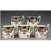 Image 1 : A set of five Bloor Derby coffee cans,...