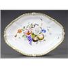 Image 1 : A good Stevenson & Hancock Derby lozenge shape dish,...