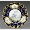 Image 1 : A Royal Crown Derby dessert plate,...