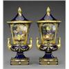 Image 1 : A fine pair of Lynton campana vases and covers,...