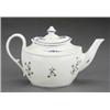 Image 1 : A Pinxton boat shaped teapot,...