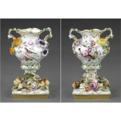 A Coalport vase,...