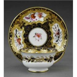 A Coalport tea cup and saucer,...