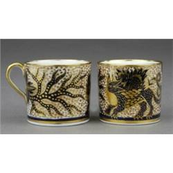 A pair of Coalport coffee cans,...