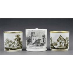 A pair of Spode coffee cans,...