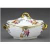 Image 1 : A Spode shaped oval sauceboat and cover,...