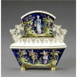 A Spode letter rack,...