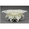 Image 1 : A fine Belleek Rathmore oval basket,...