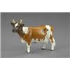 Image 1 : A Beswick model of an Ayrshire cow,...