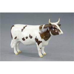 A Beswick model of an Ayrshire bull,...