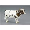 Image 1 : A Beswick model of an Ayrshire bull,...