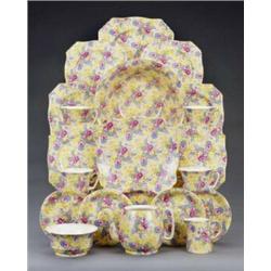 A good Royal Winton Welbeck pattern Chintz part tea service,...