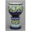 Image 1 : A Burmantofts Faience large jardiniere and stand,...