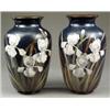 Image 1 : A pair of Langley Lavique Ware Impasto vases,...
