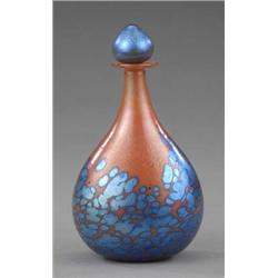 A Siddy Langley flask and stopper,...