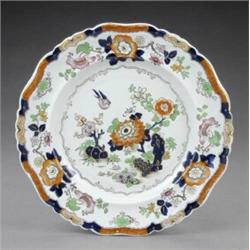 A Mason's Ironstone dinner plate,...