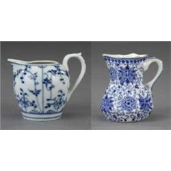 An Ashworth octagonal cream jug,...