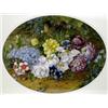 Image 1 : English School (c.1840), Summer Flowers On A Woodland Bank,...
