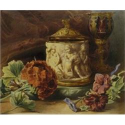 Manner of Valentine Bartholomew (1799 - 1879), Still Life,...