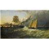 Image 1 : Edmund John Niemann (1813 - 1876), A Storm In The Channel,...