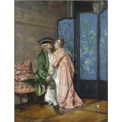 Federico Andreotti (1847 - 1930), May And December,...